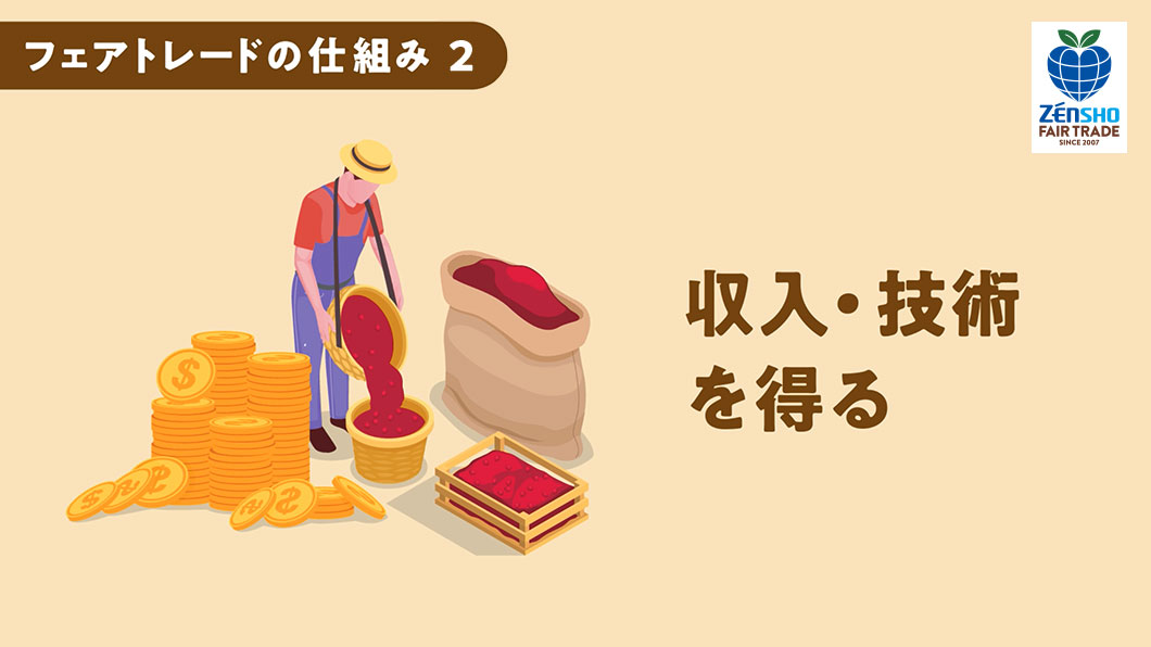 収入・技術を得る